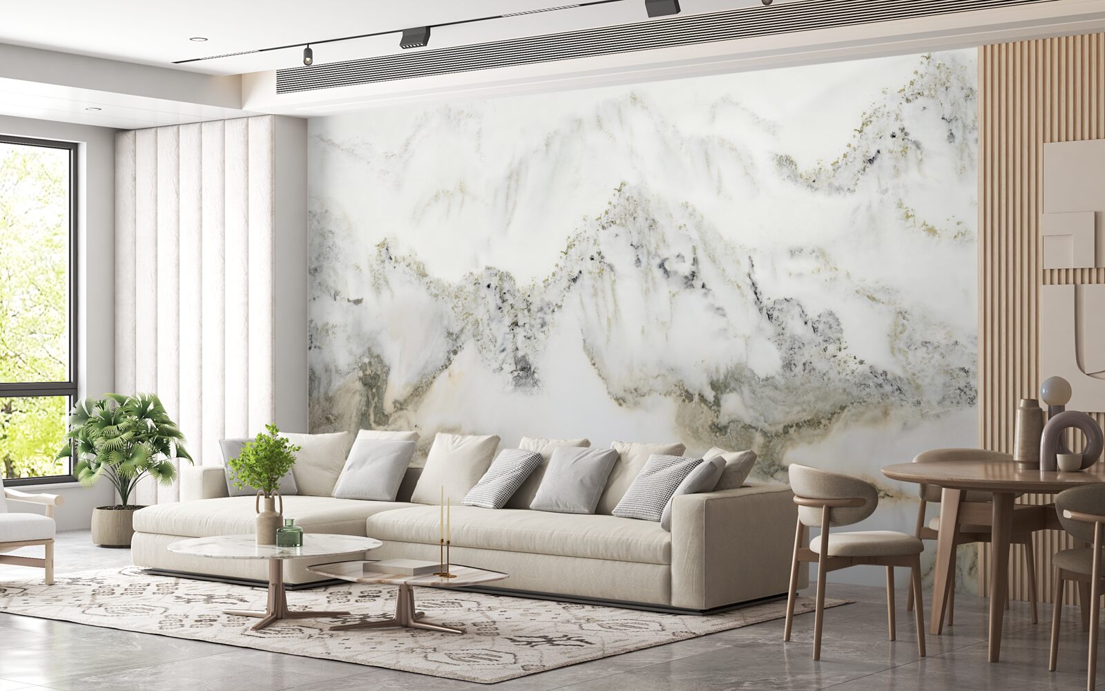 Fototapeta zrážky v japonskej záhrade