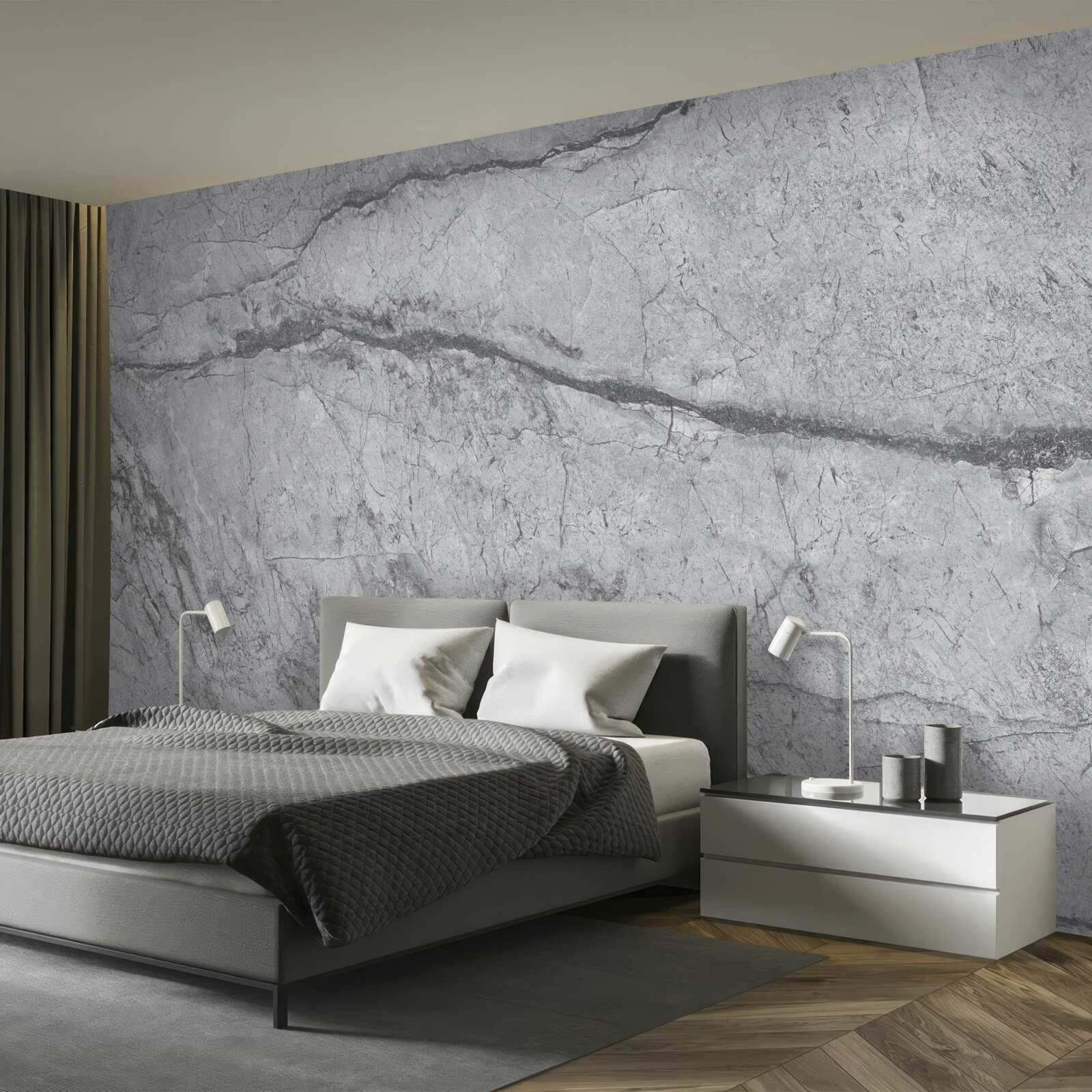 Fototapeta šedý mramor