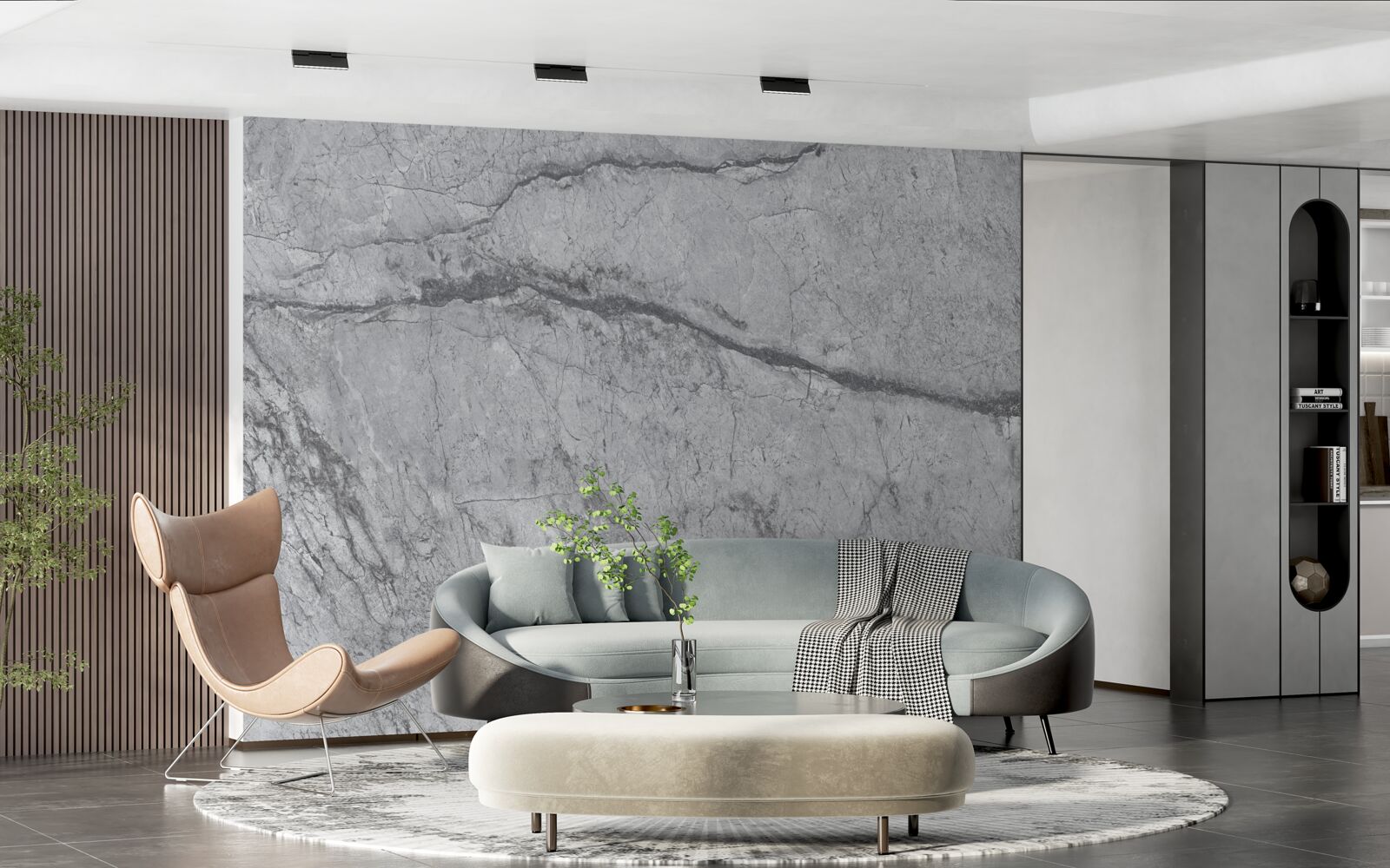 Fototapeta šedý mramor