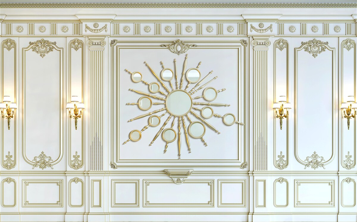 Fototapeta interiér v klasickom štýle