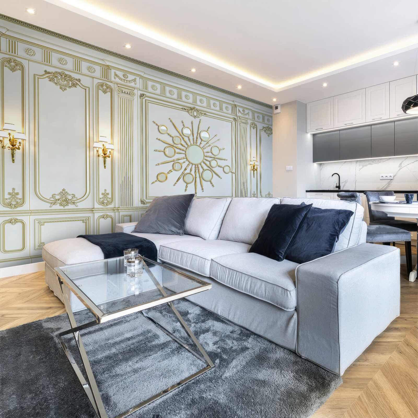 Fototapeta interiér v klasickom štýle