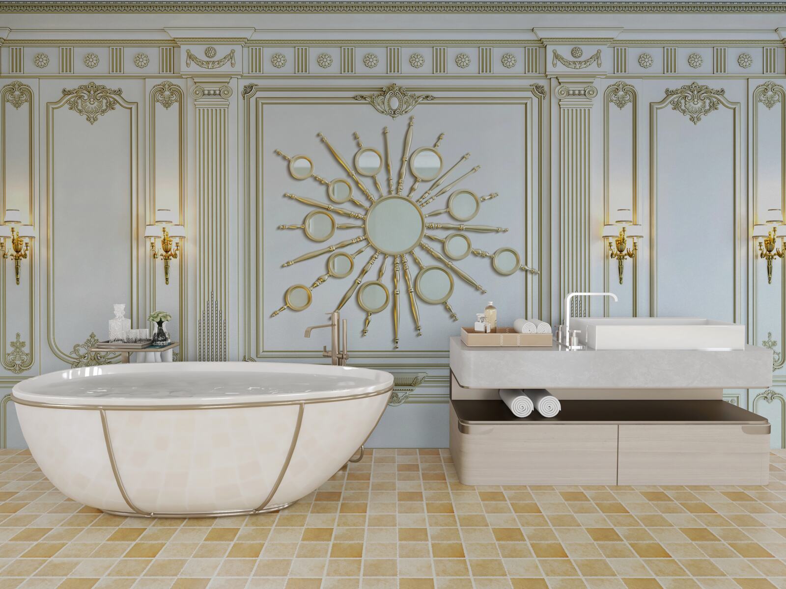 Fototapeta interiér v klasickom štýle