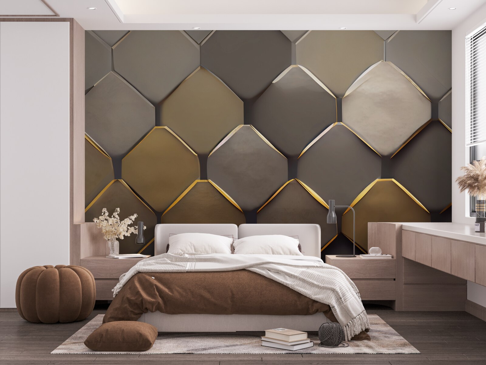 Fototapeta kovové štvorce