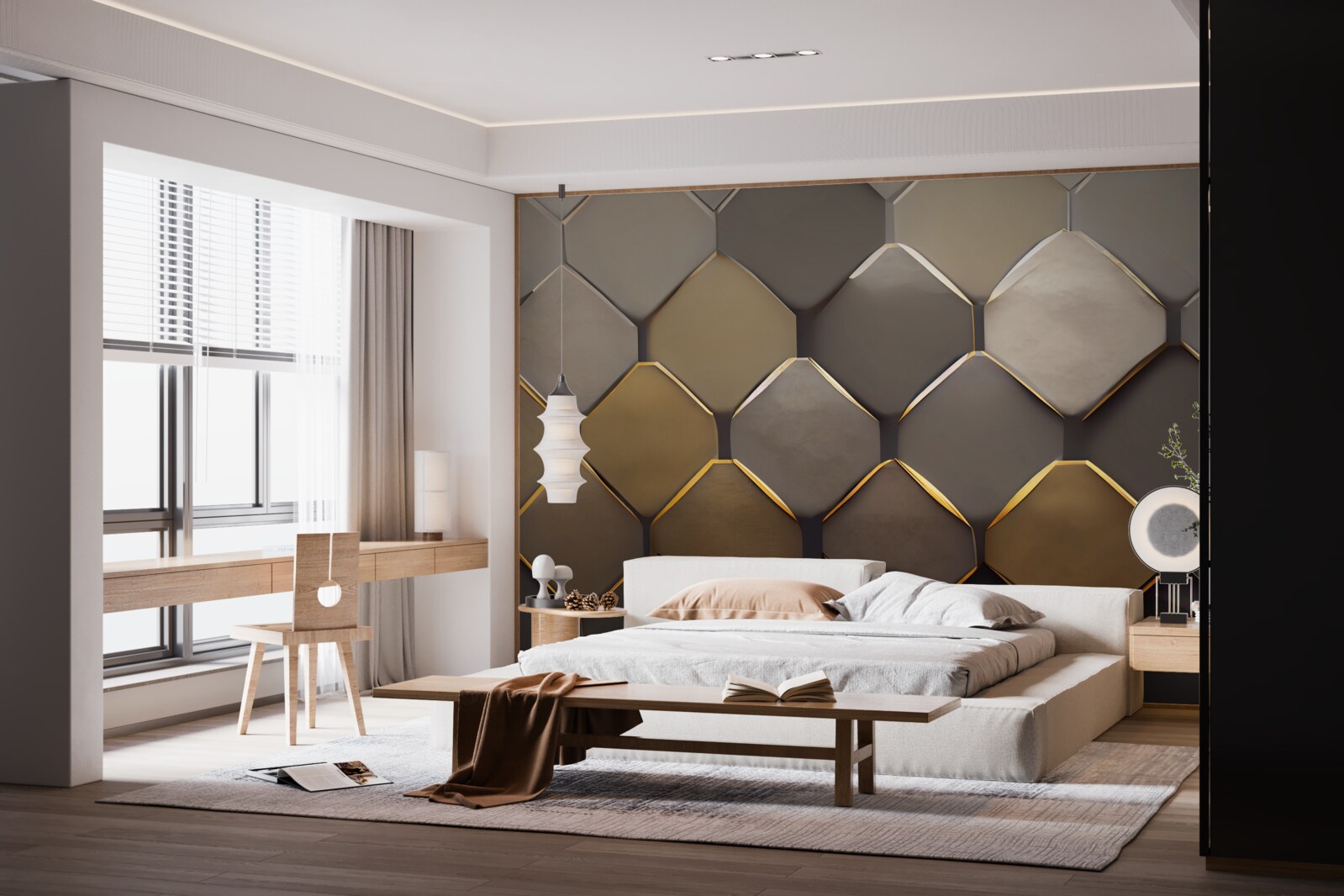 Fototapeta kovové štvorce