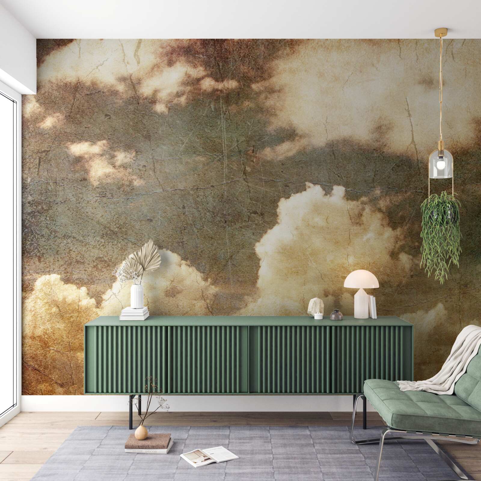 Fototapeta mraky plné jesenného dažďa