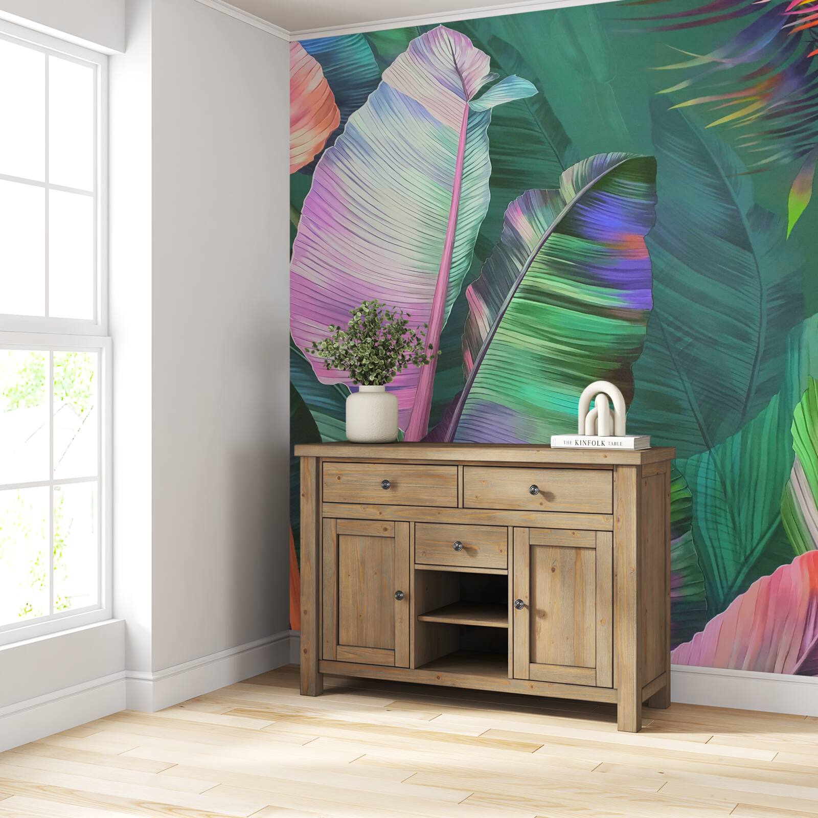 Fototapeta veľké bohaté listy