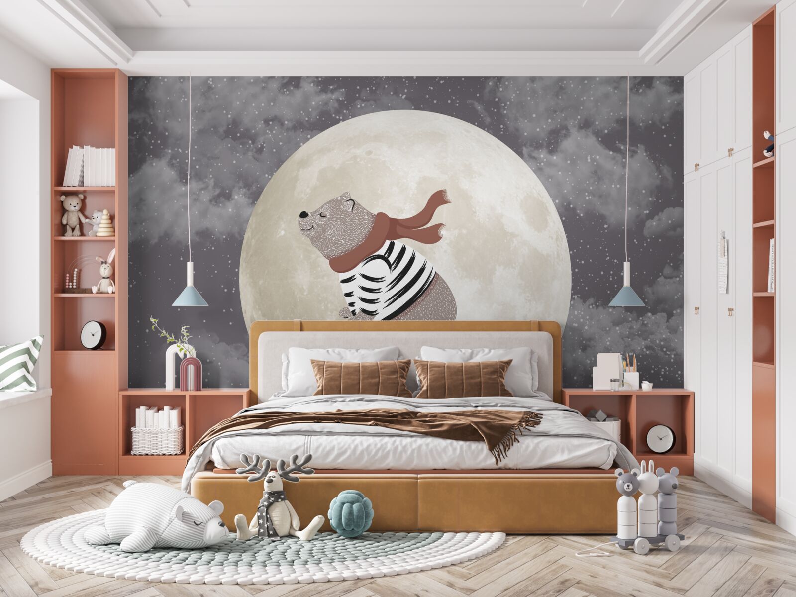 Fototapeta cirkusová panda na bicykli