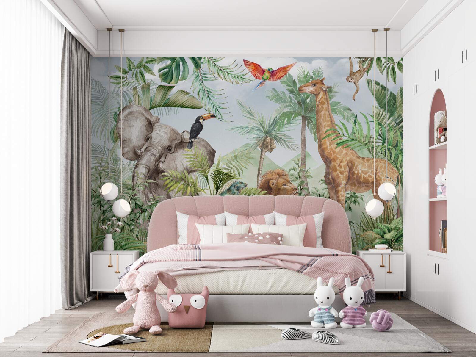 Fototapeta roztomilé exotické zvieratá