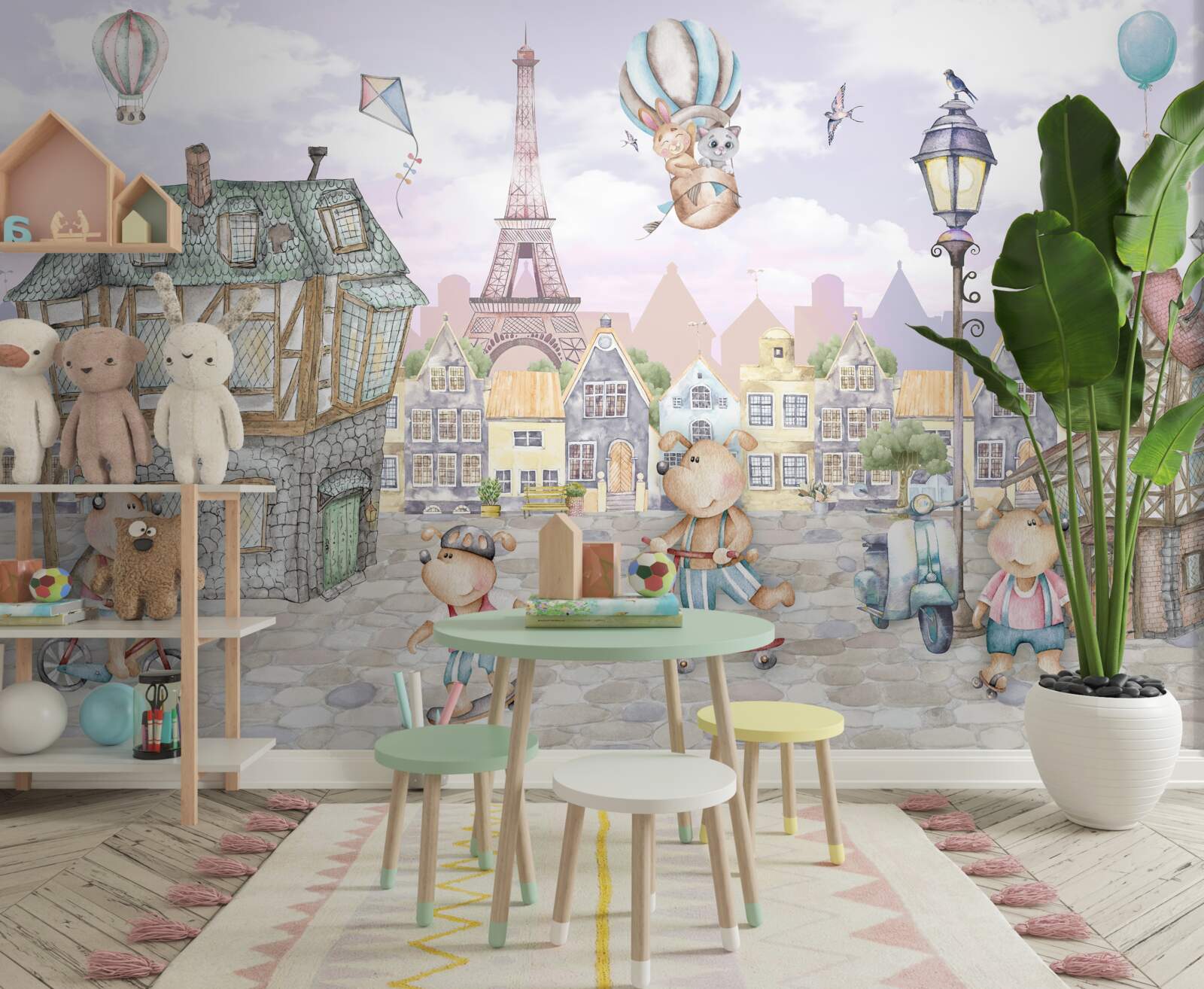 Fototapeta zvieracie mesto