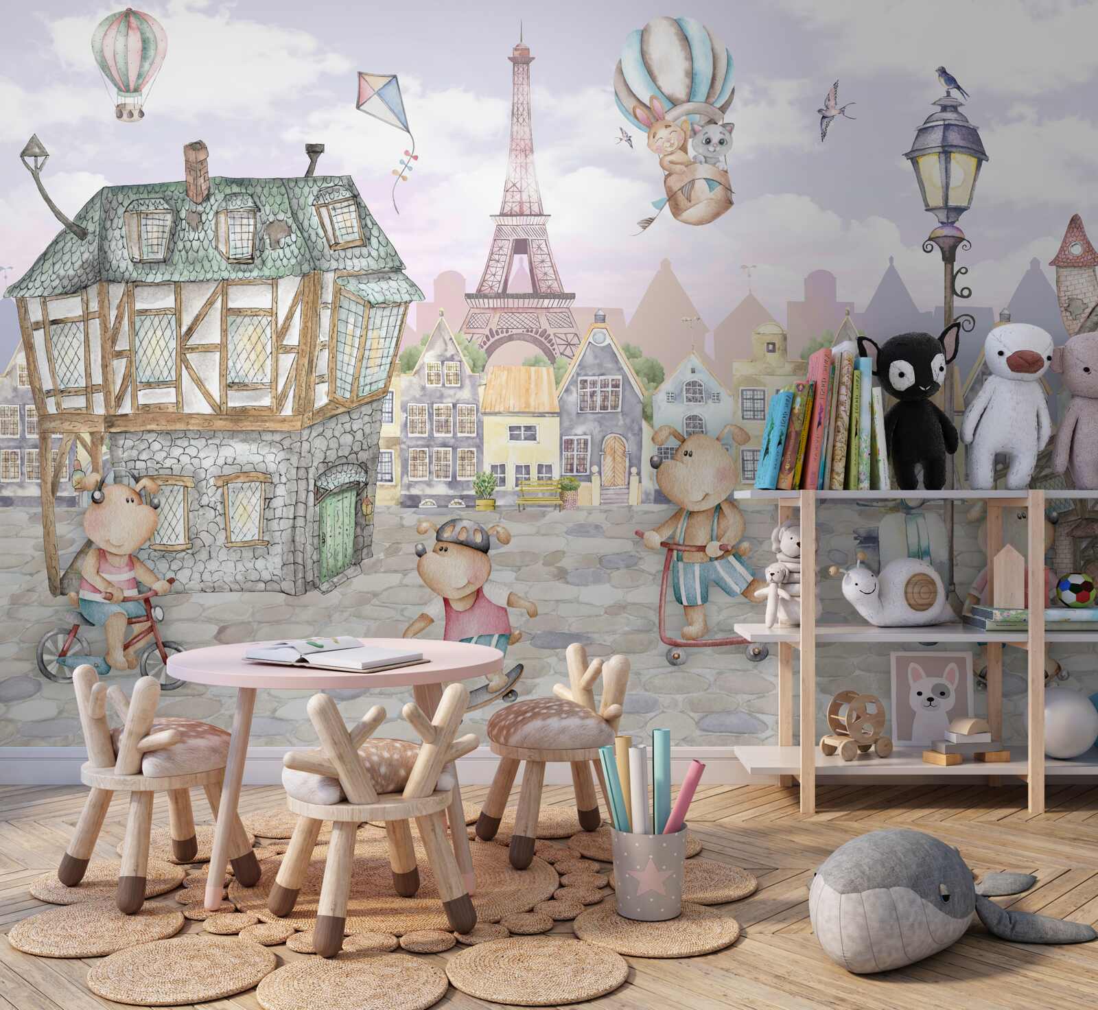 Fototapeta zvieracie mesto