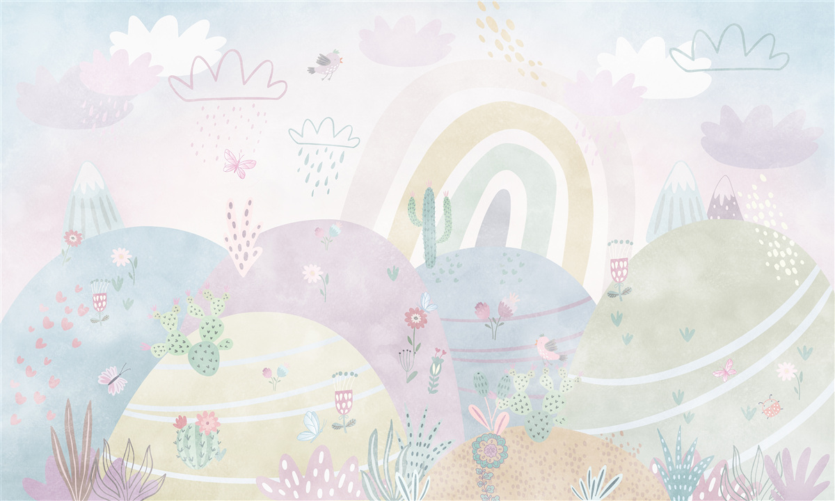 Fototapeta horské krajiny