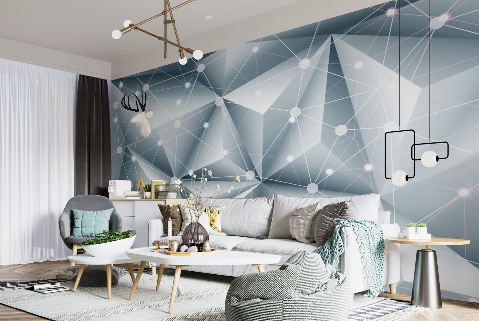 Fototapeta symboly zverokruhu nebeského priestoru