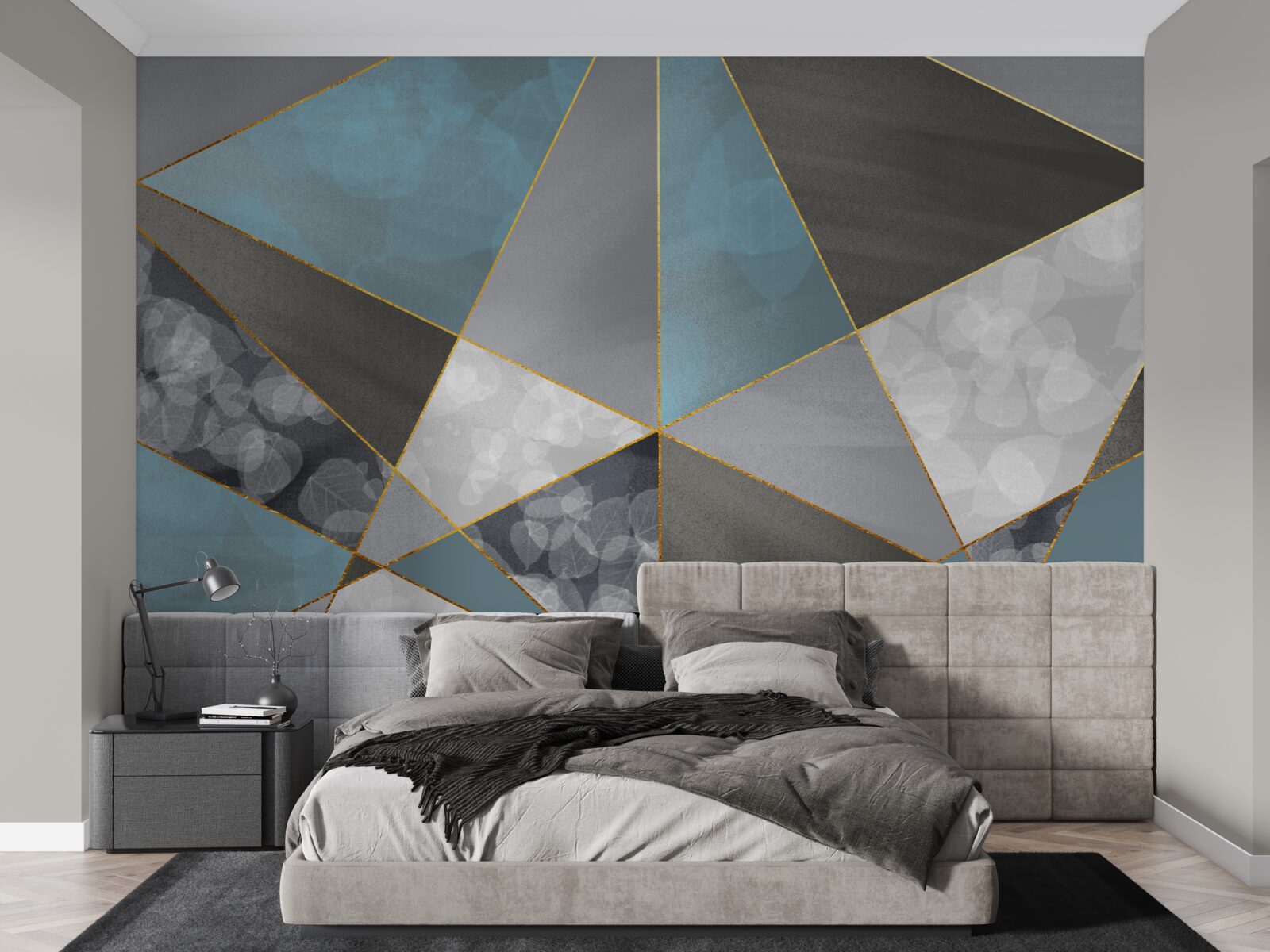 Fototapeta jedinečné pozadie s geometrickými motívmi