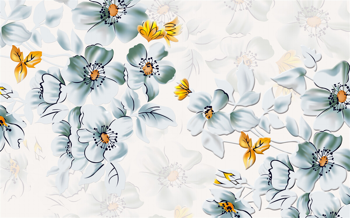 Fototapeta kvety sa nežne otvárajú