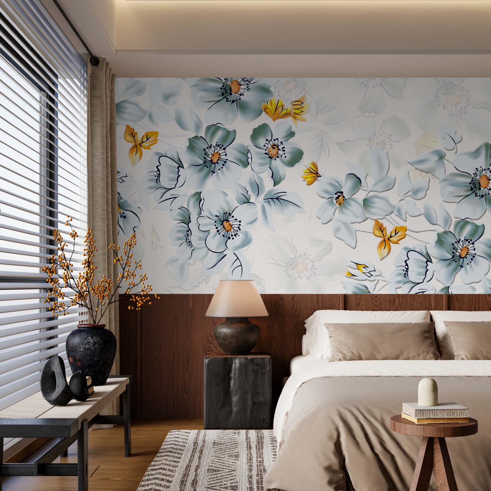 Fototapeta kvety sa nežne otvárajú