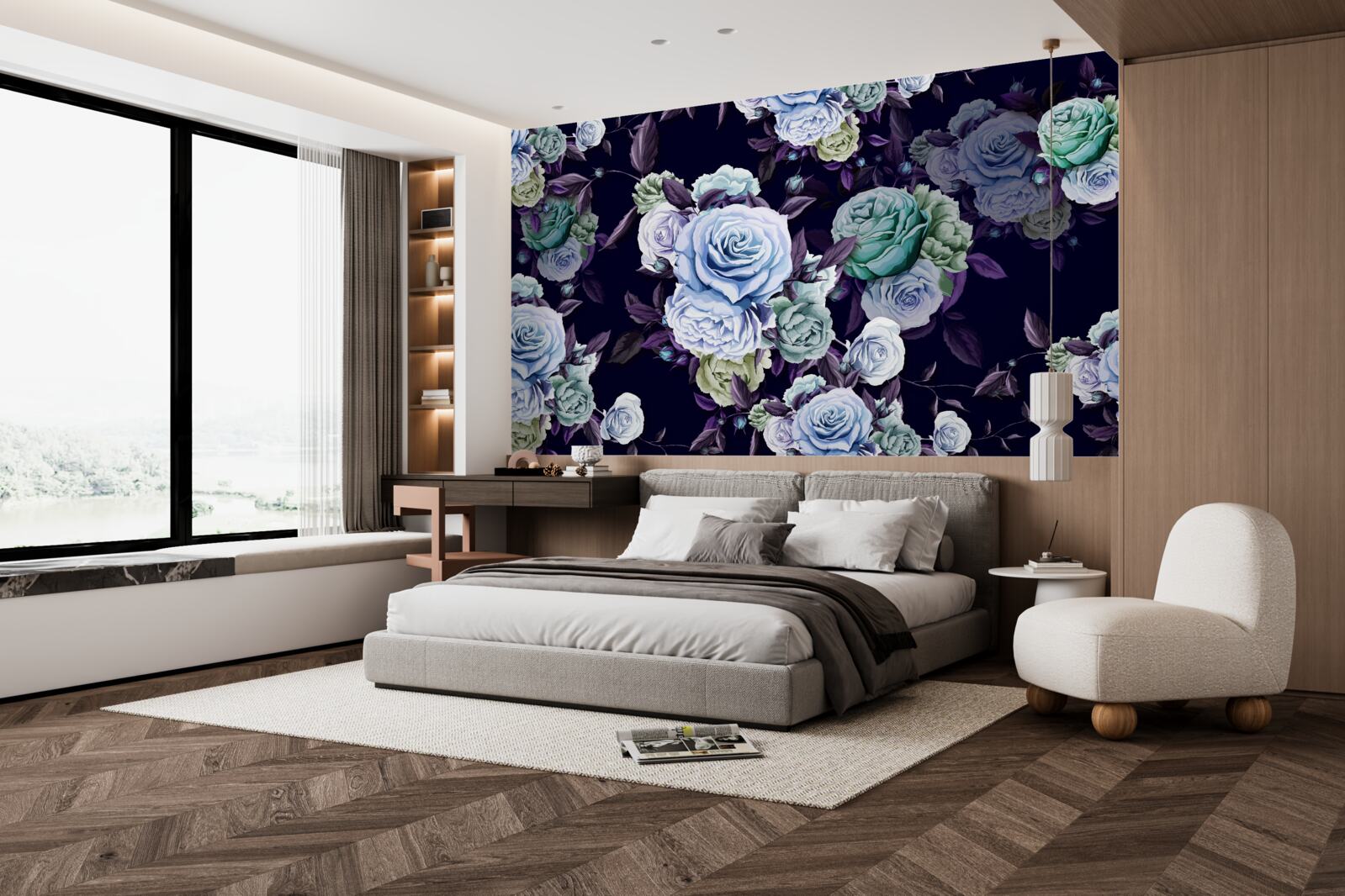 Fototapeta nebeské ruže