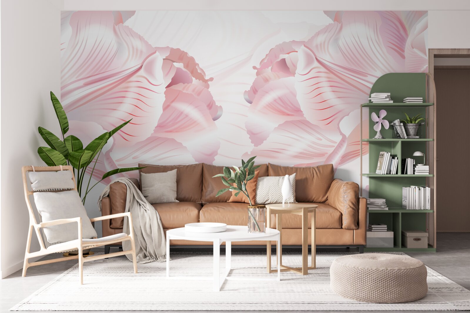 Fototapeta ružové tulipány s romantickou náladou