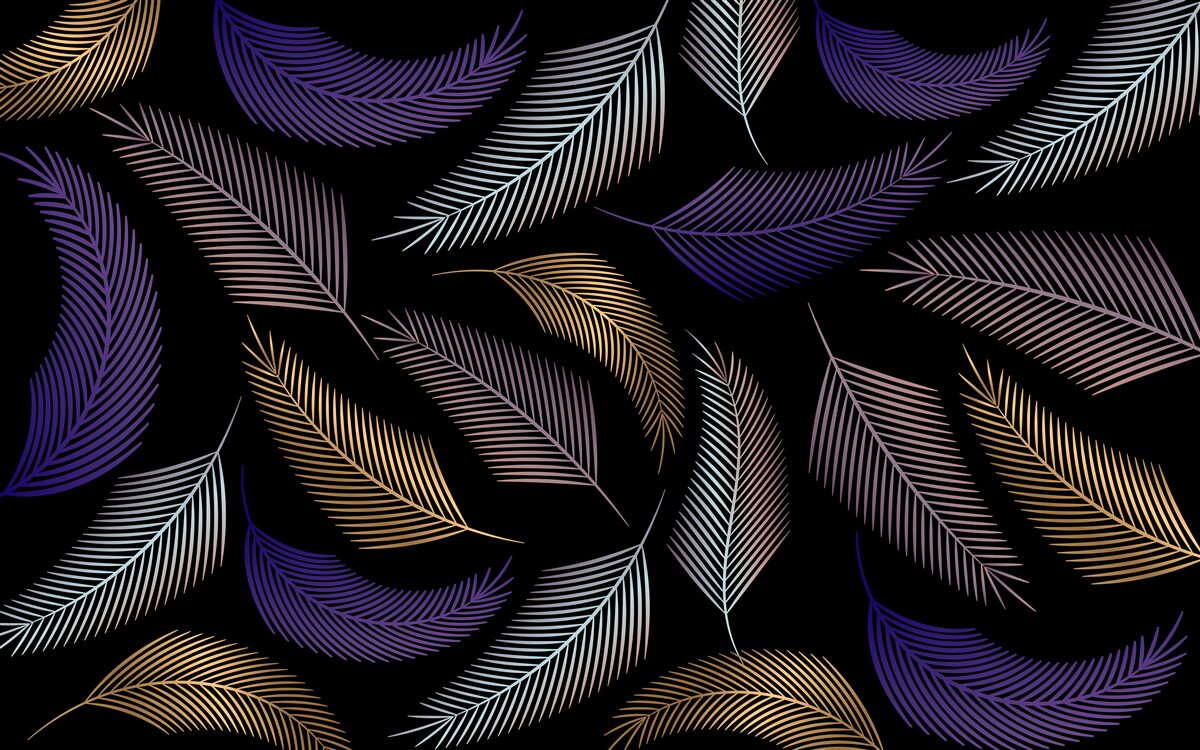 Fototapeta jesenné lístie v tmavých farbách