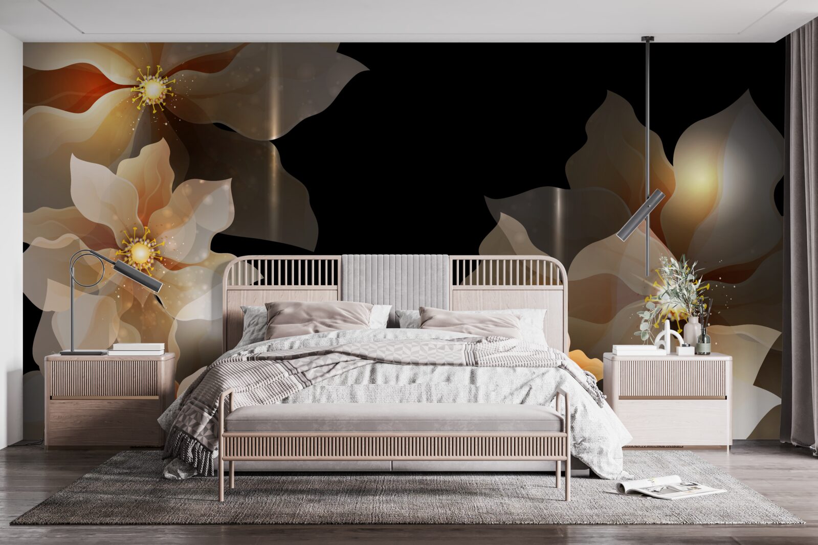 Fototapeta kúzlo krásnych kvetov