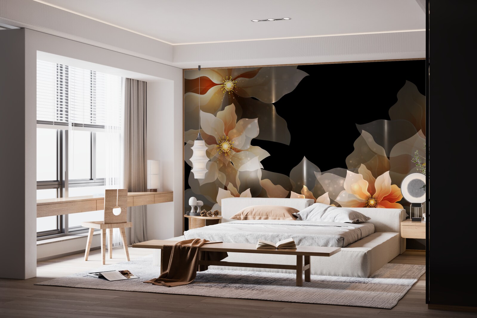 Fototapeta kúzlo krásnych kvetov