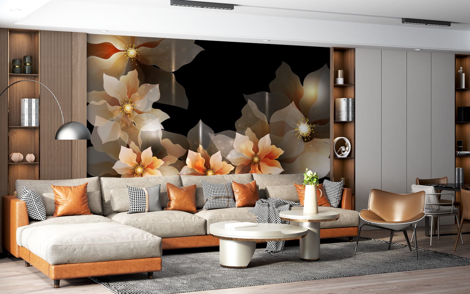 Fototapeta kúzlo krásnych kvetov