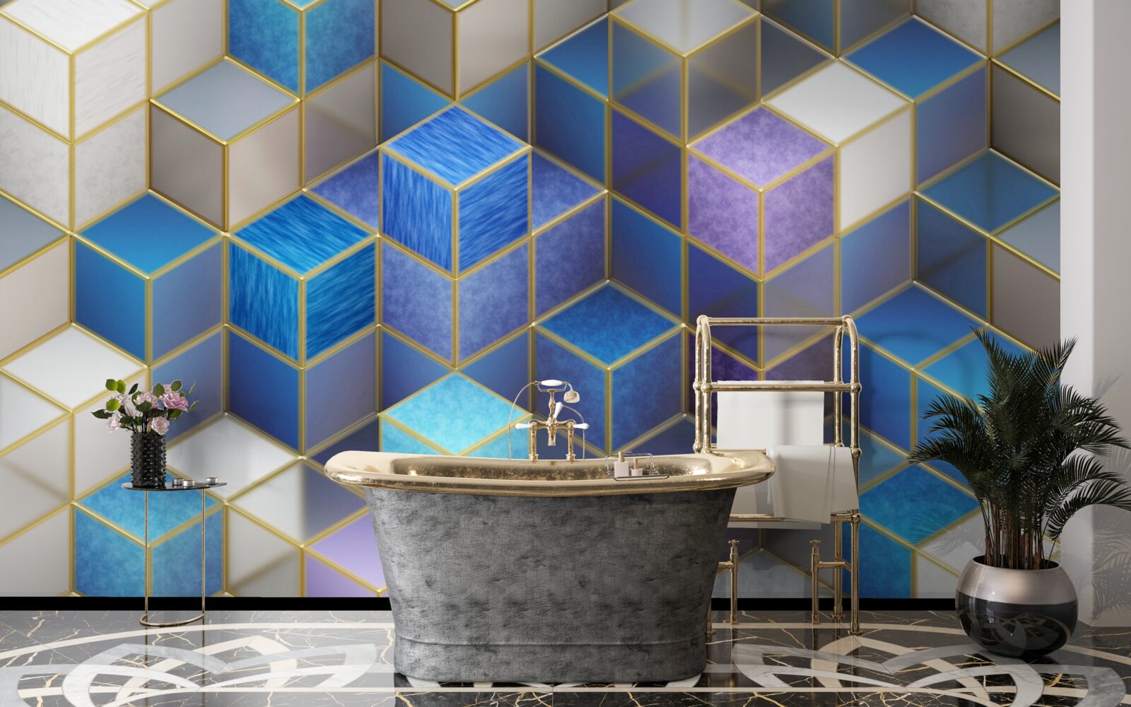 Fototapeta kolekcia kociek v rôznych farbách