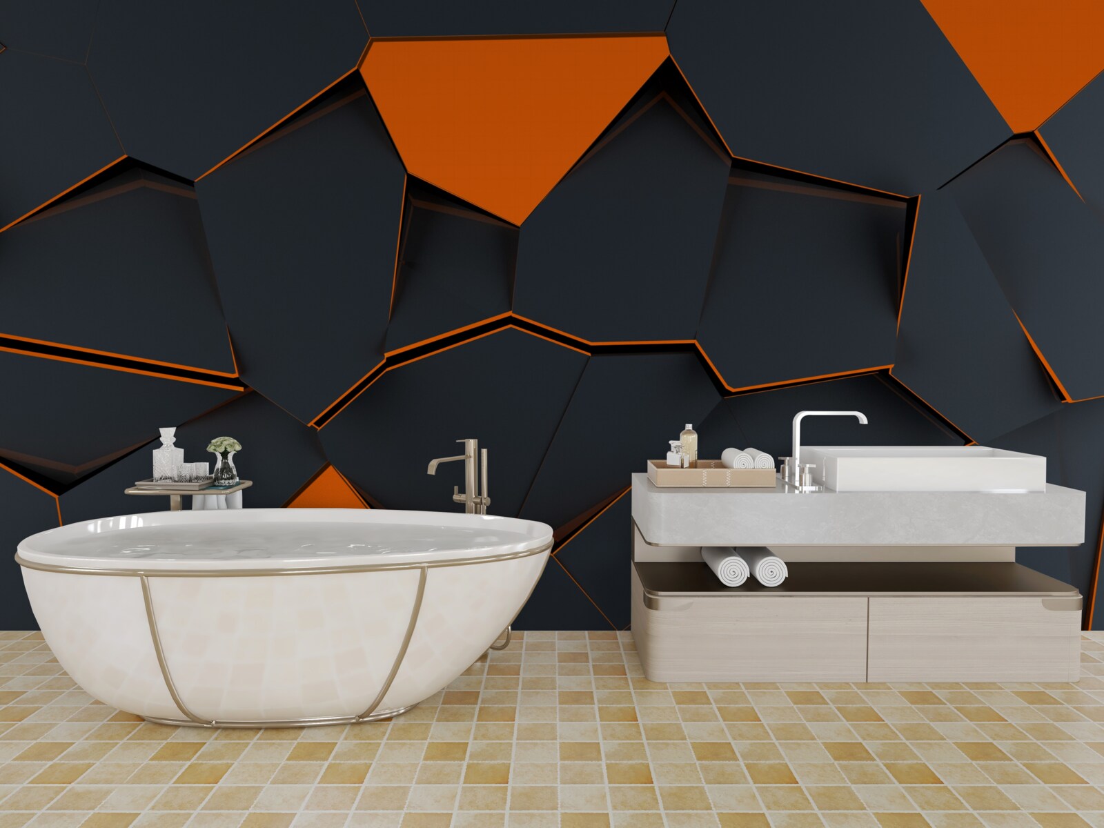 Fototapeta abstraktné pozadie vytvorené dizajnérom