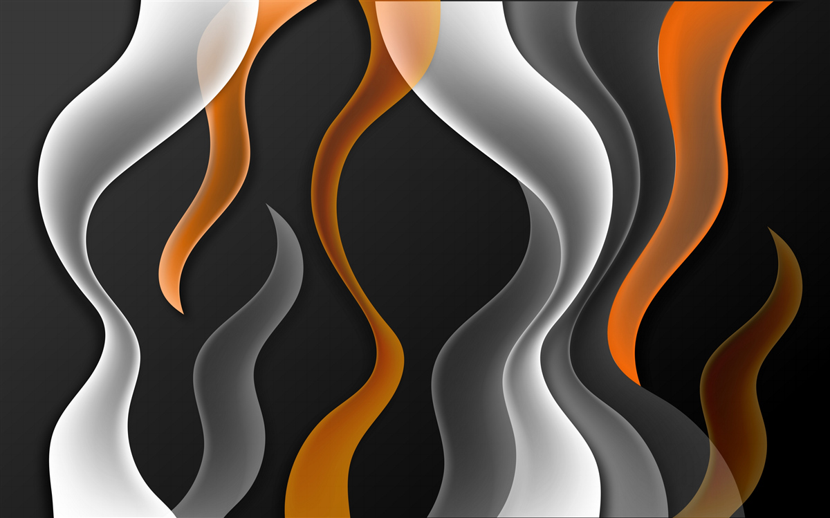 Fototapeta vlny odtieňov sivej a hnedej