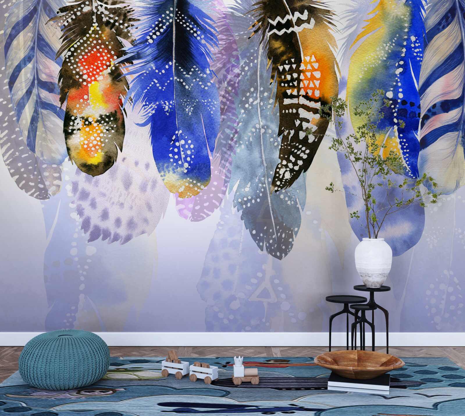 Fototapeta visia rôzne pierka