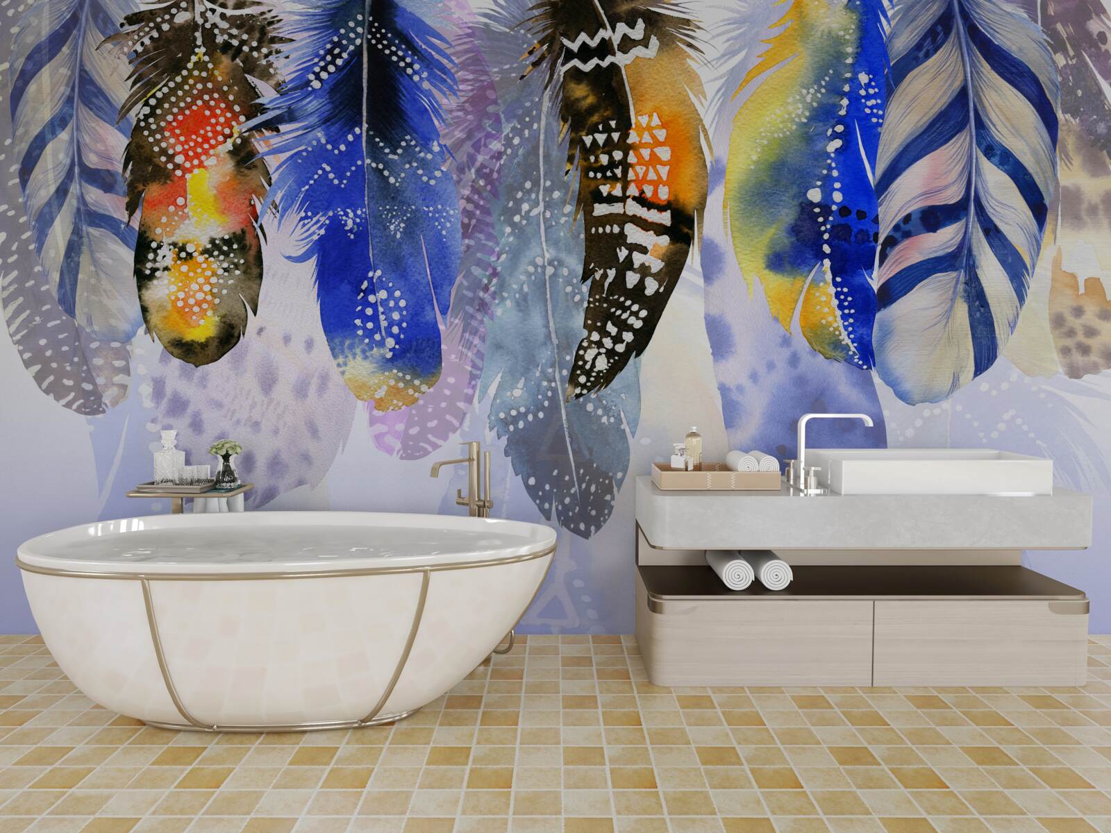 Fototapeta visia rôzne pierka