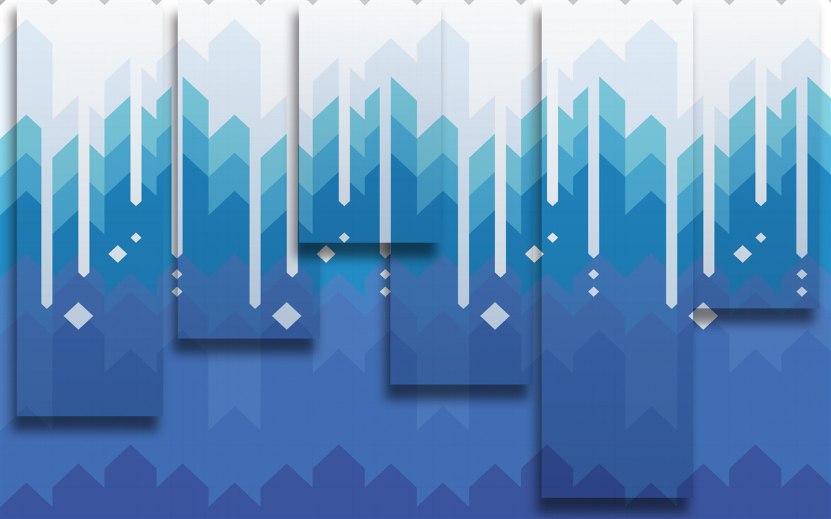 Fototapeta kaskádovité hory vynikajú svojou chladnou majestátnosťou