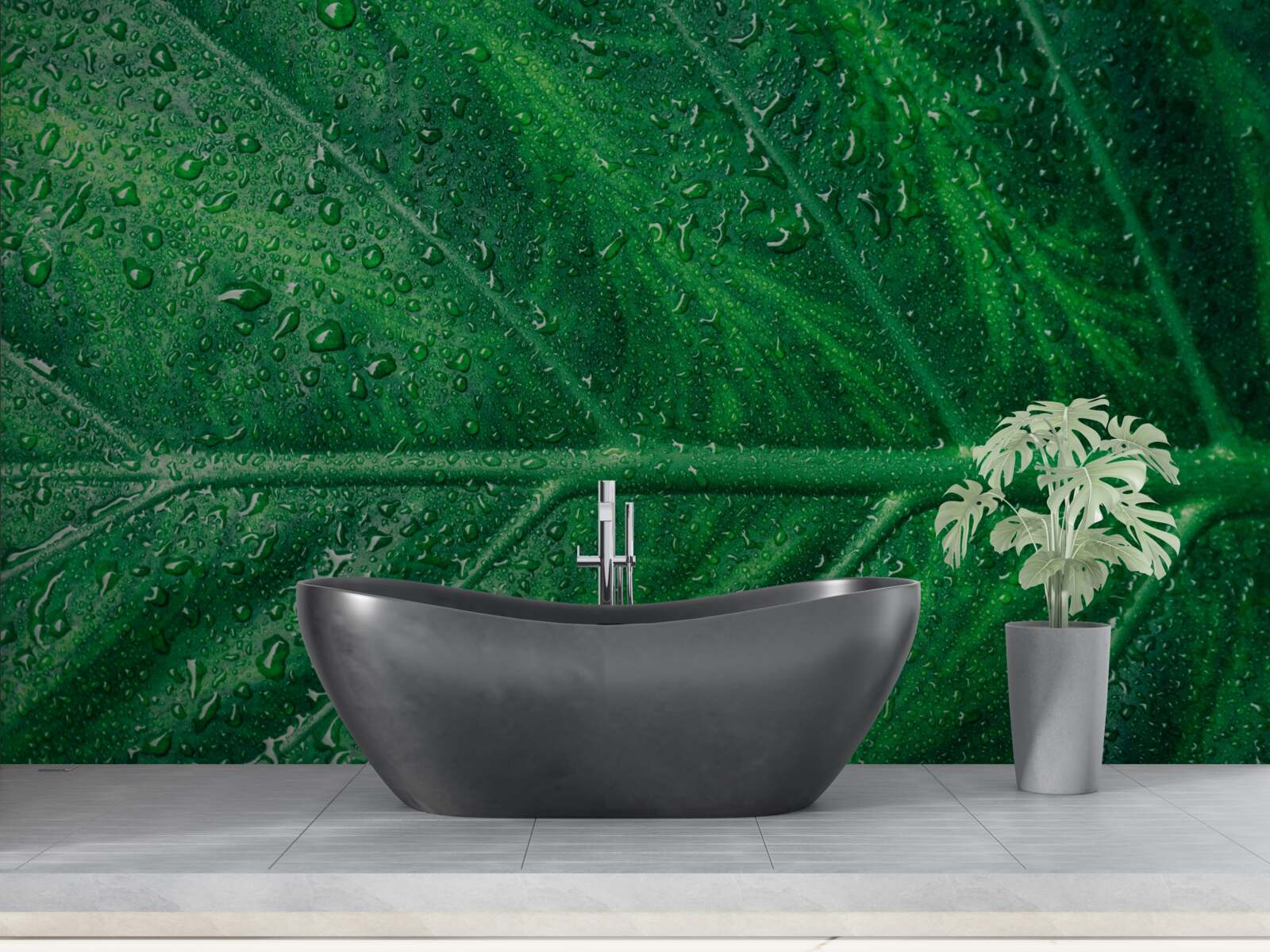 Fototapeta fascinujúca štruktúra listu