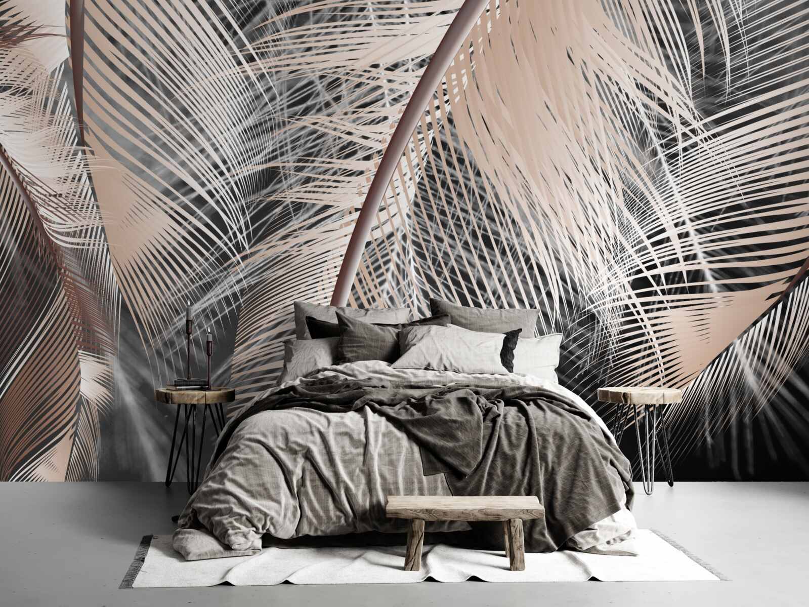 Fototapeta detailný obrázok peria