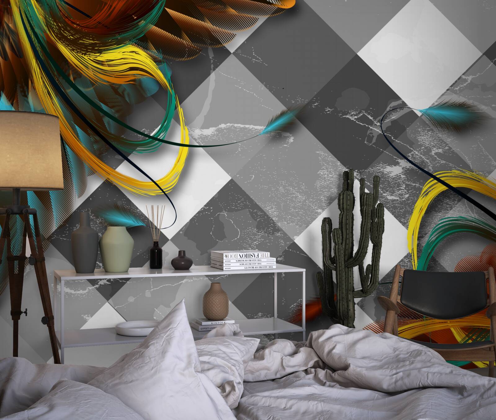 Fototapeta ako rajské vtáky