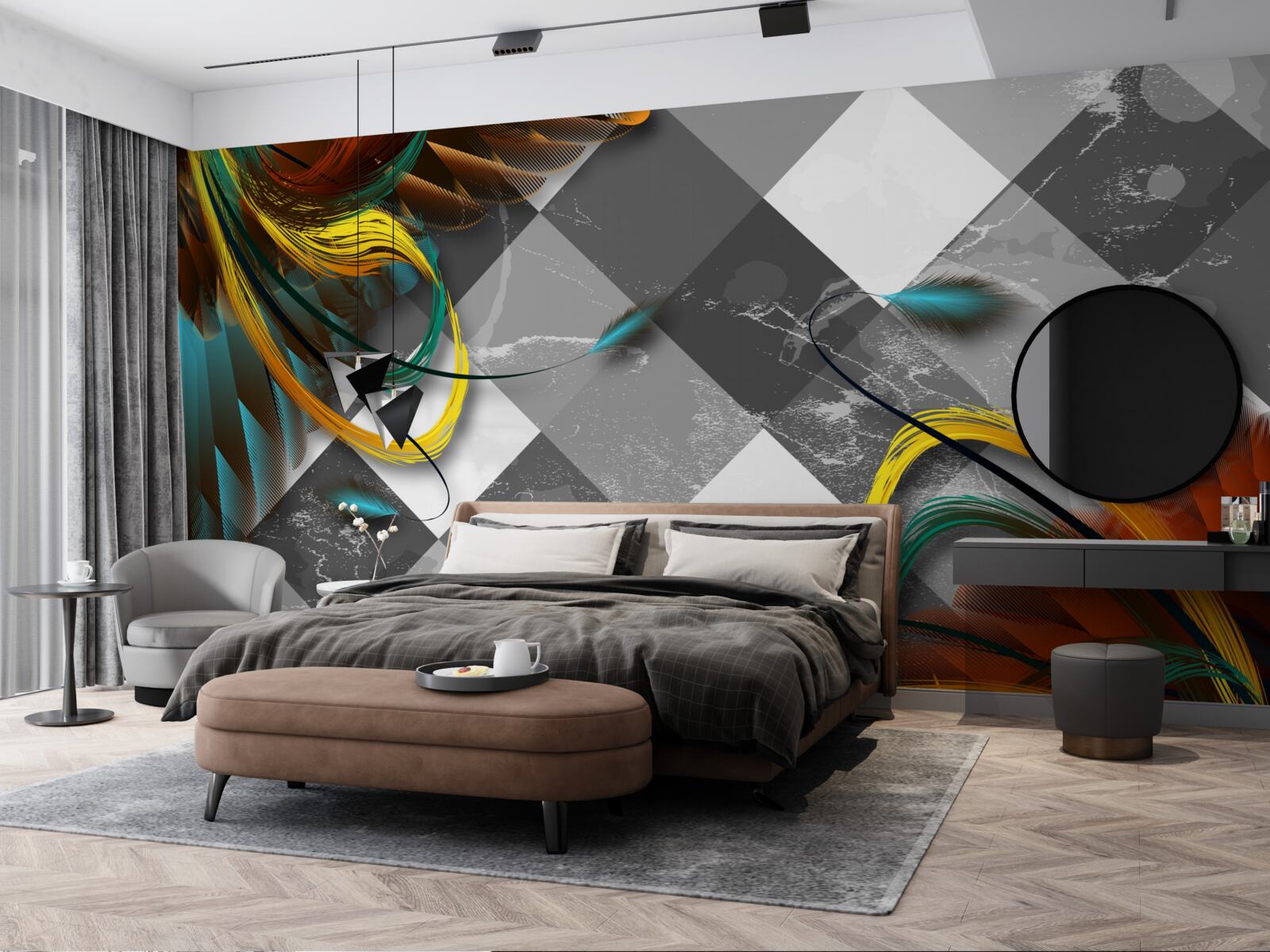 Fototapeta ako rajské vtáky