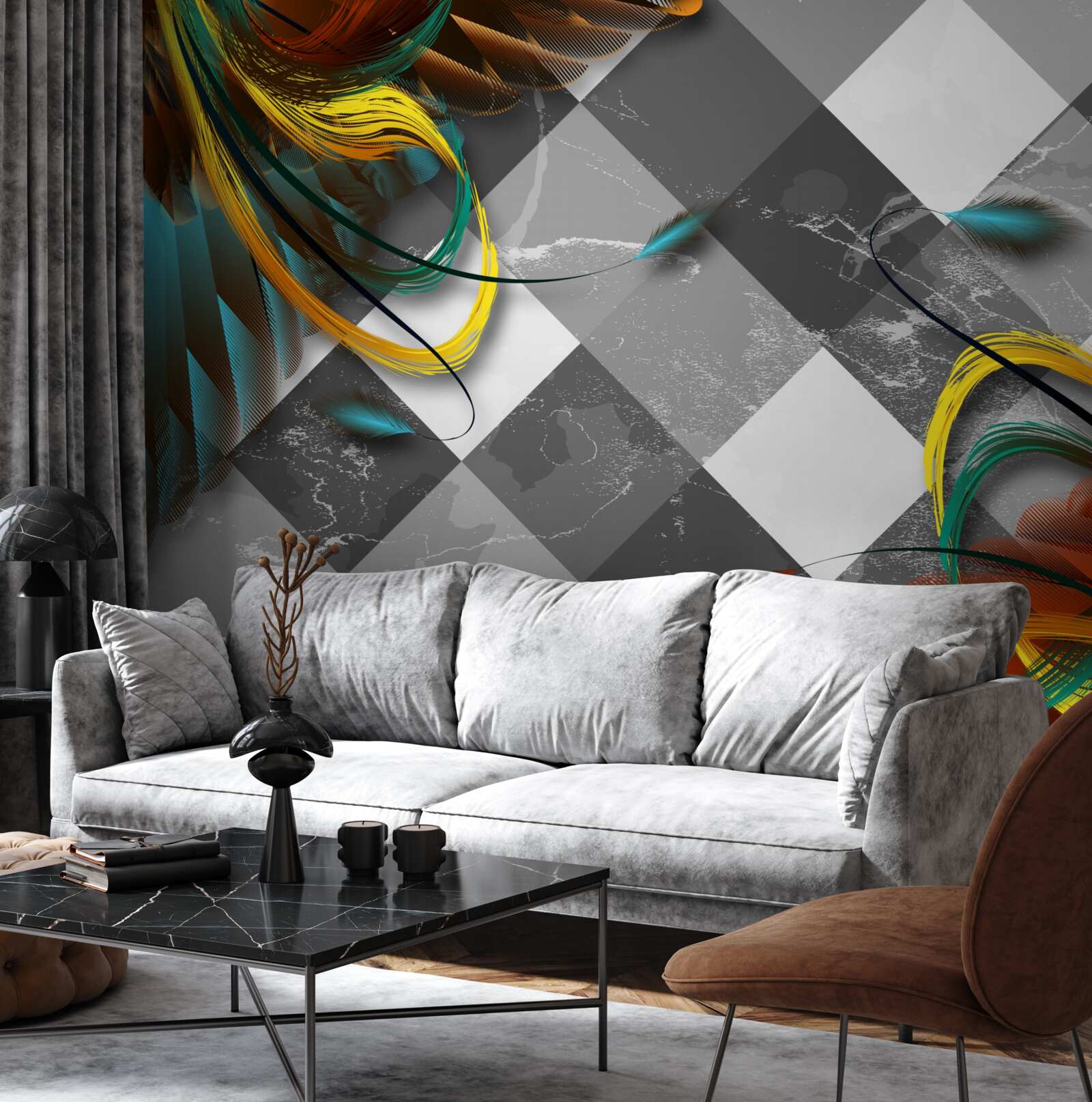 Fototapeta ako rajské vtáky