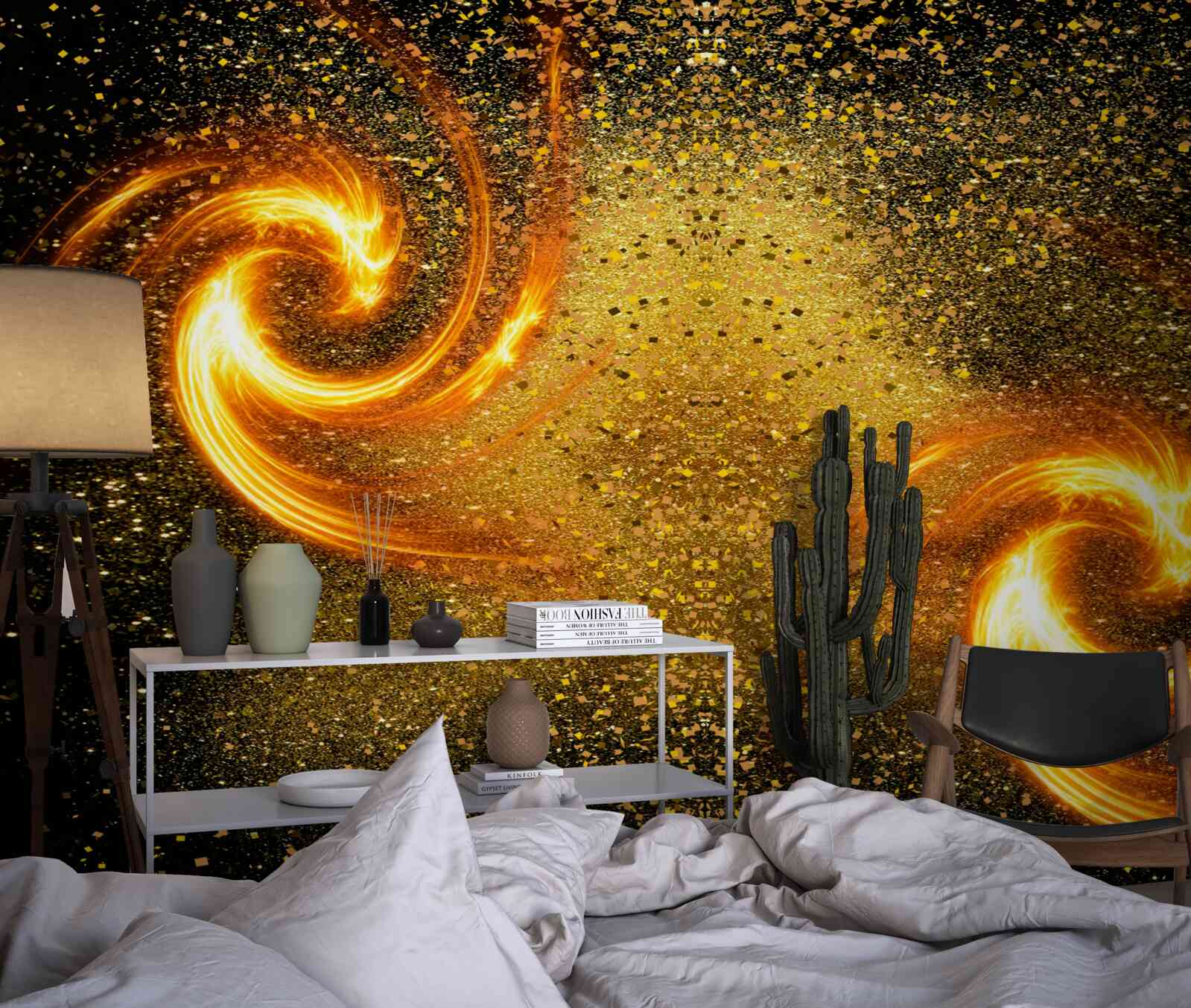 Fototapeta milióny astrálnych svietidiel a niekoľko galaxií