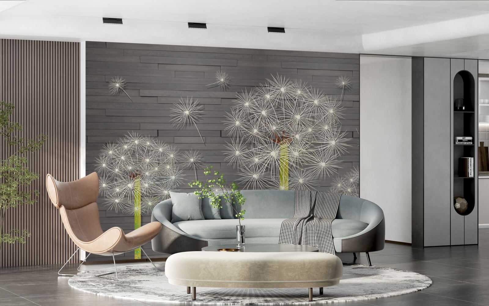 Fototapeta letné púpavy