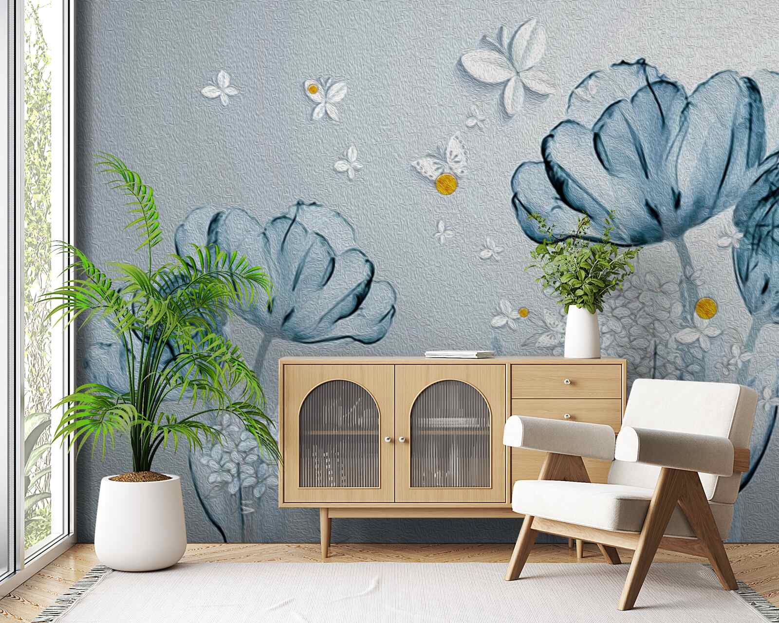 Fototapeta jarné maky majú priehľadné kvety