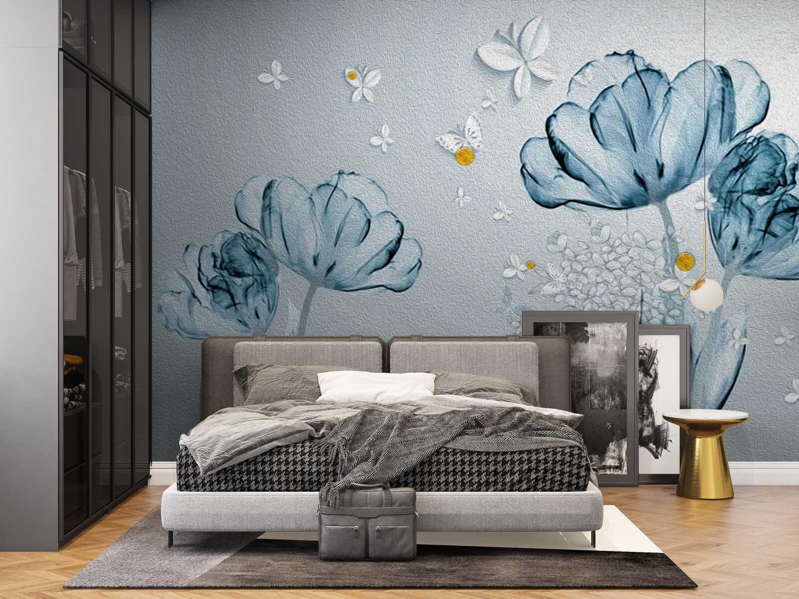 Fototapeta jarné maky majú priehľadné kvety