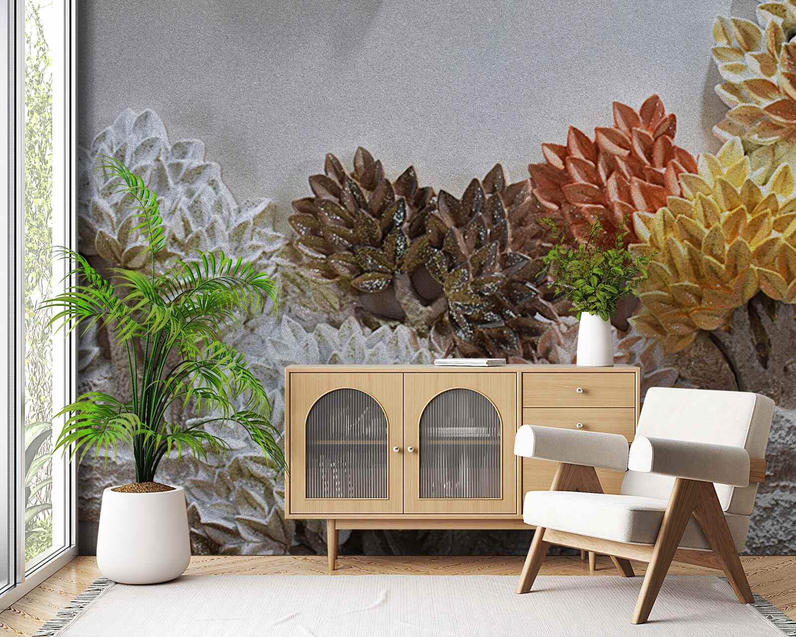 Fototapeta odtiene postele pripomínajú jeseň v chladnom lese