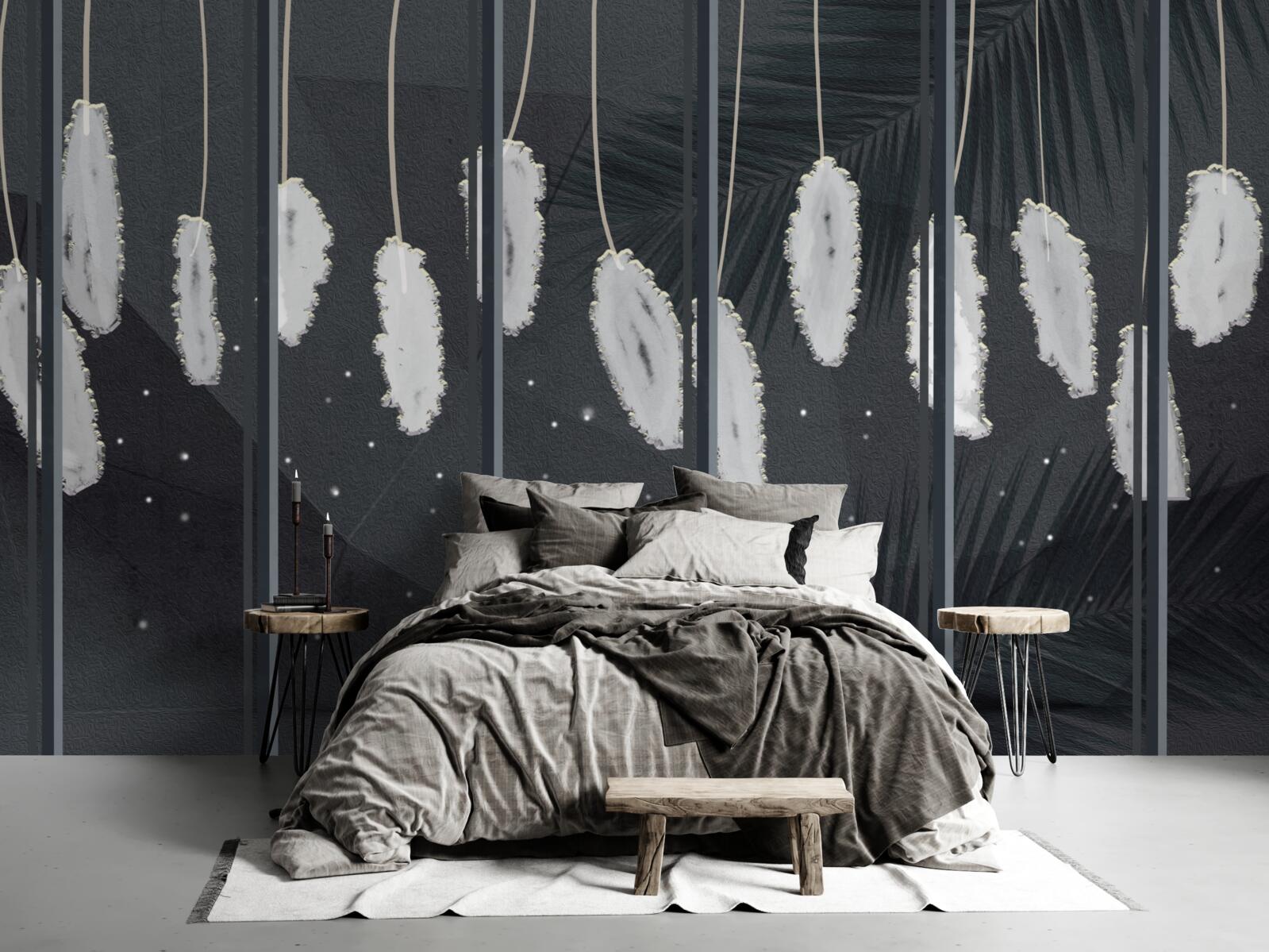 Fototapeta fuzz za večerným oknom