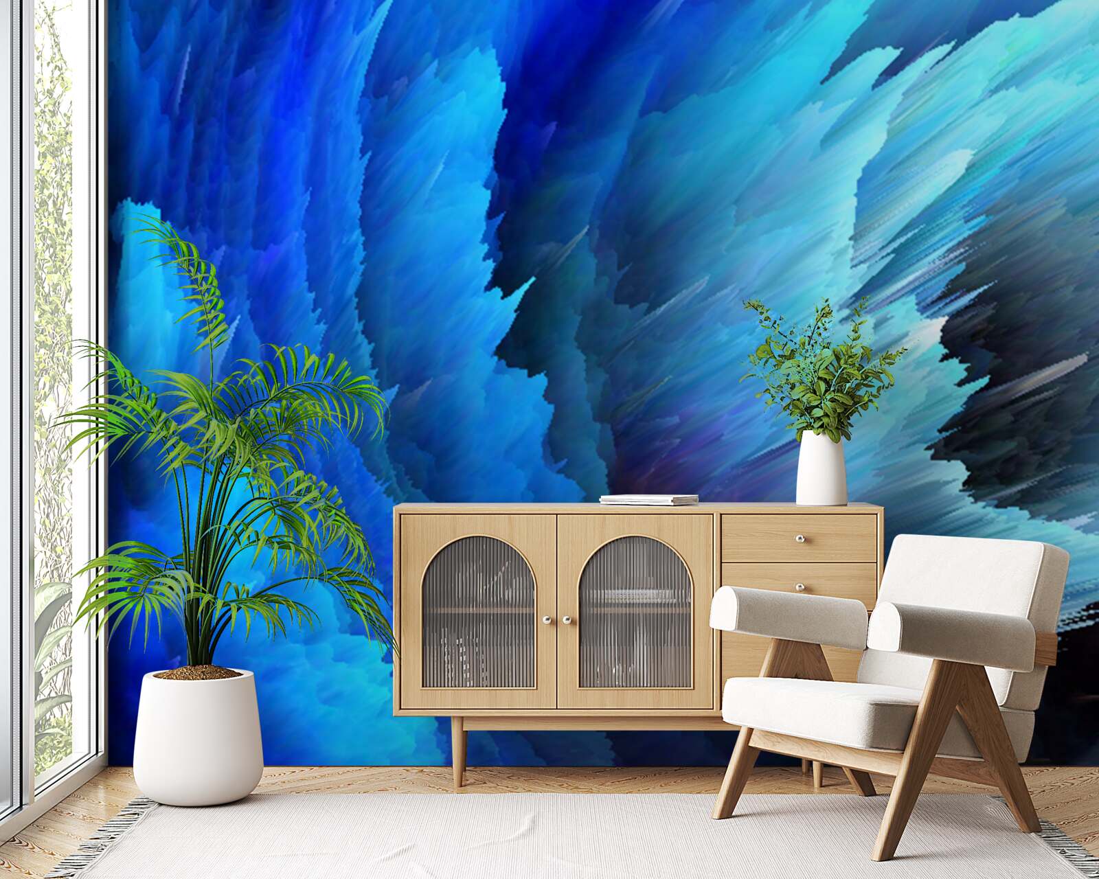 Fototapeta abstrakcia mrazených ruží