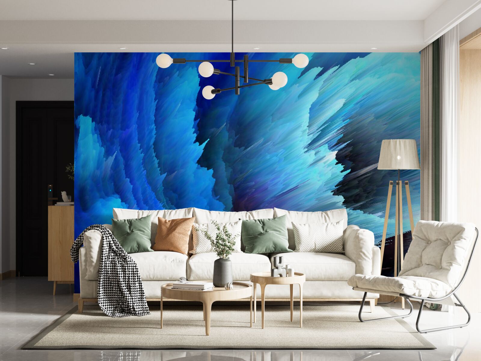 Fototapeta abstrakcia mrazených ruží