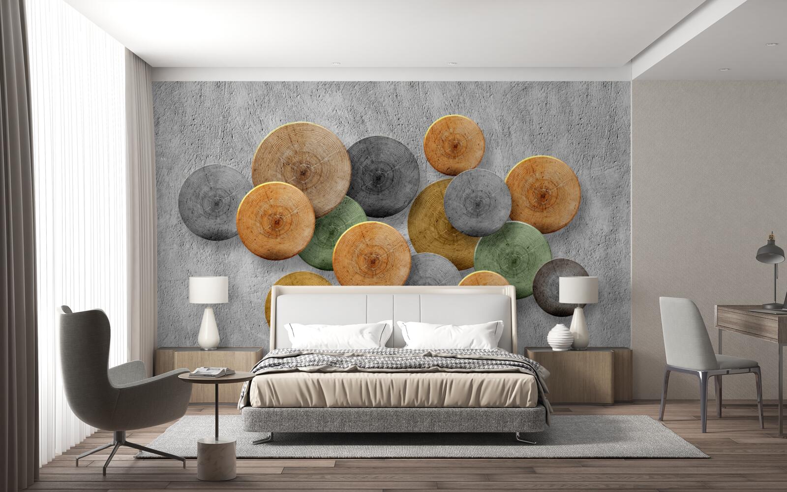 Fototapeta časti stromov rôznych odtieňov