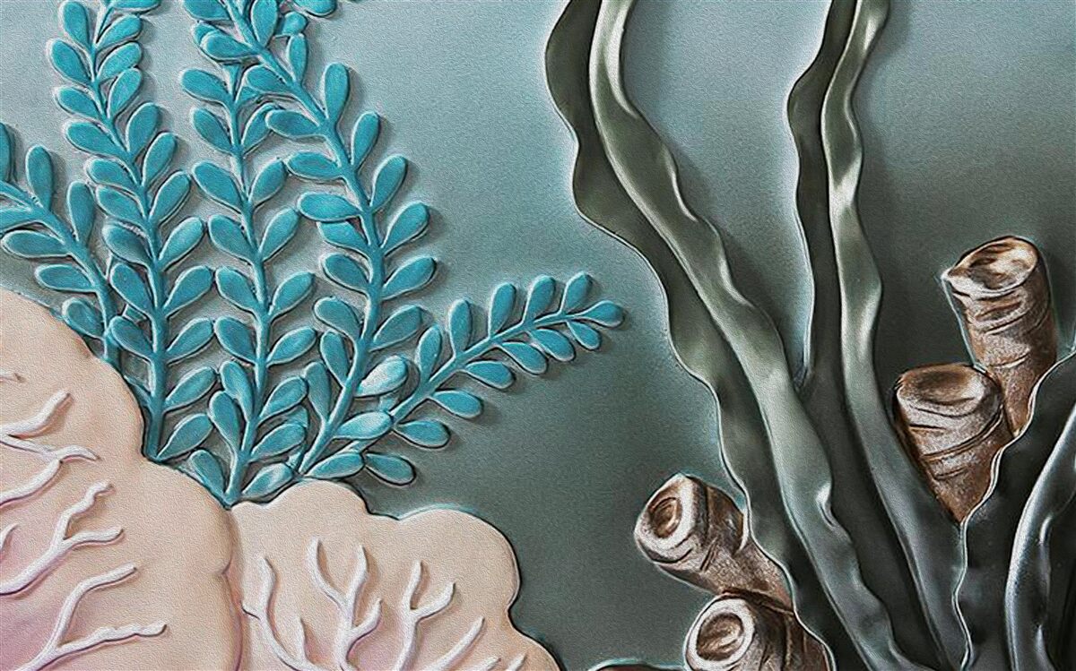 Fototapeta vodné rastliny a morské riasy