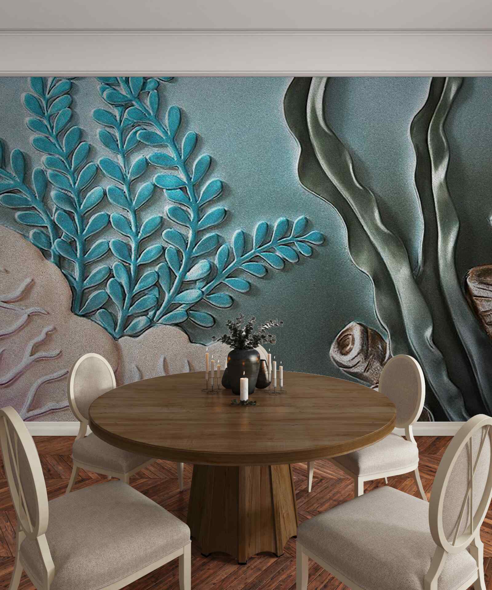 Fototapeta vodné rastliny a morské riasy