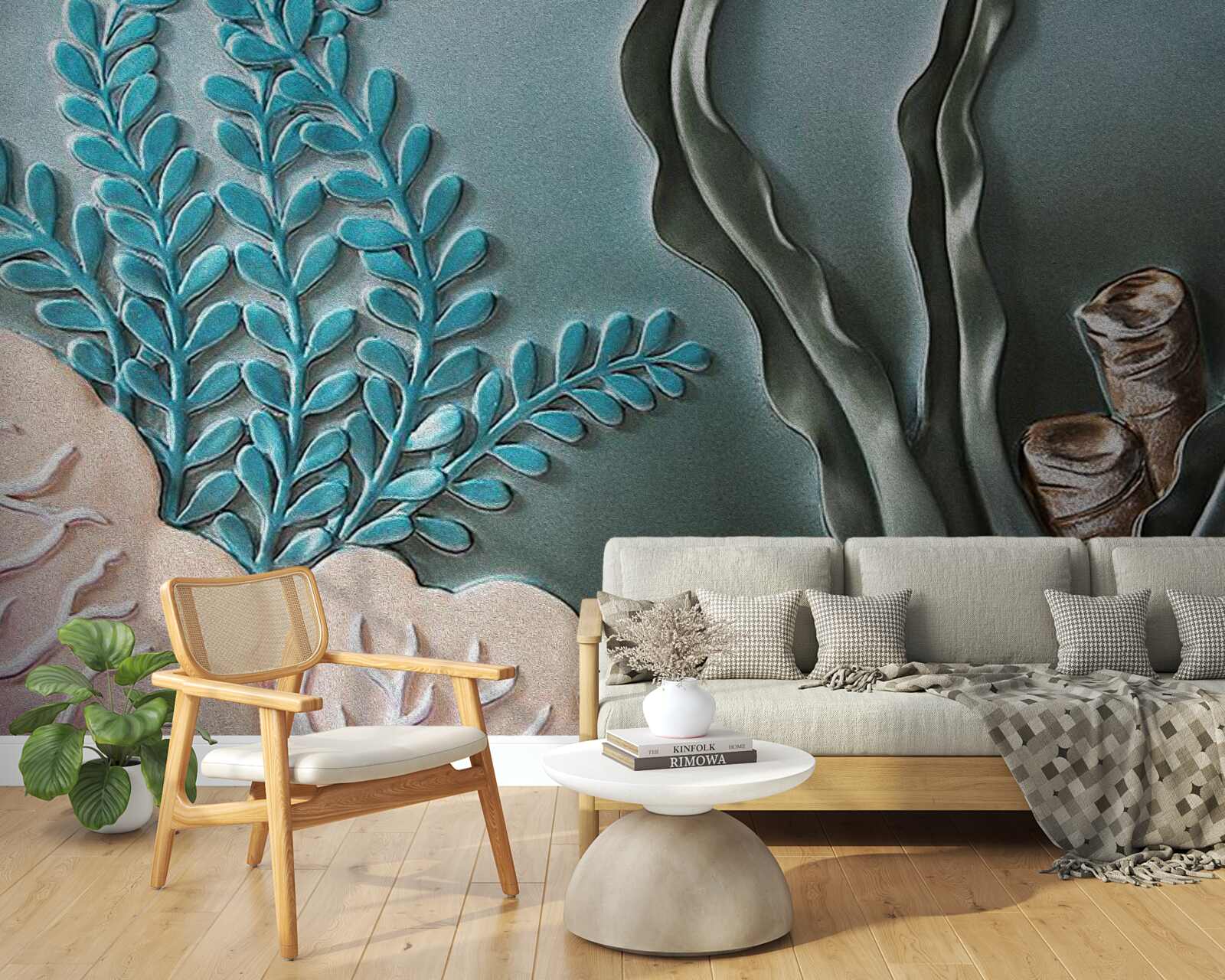 Fototapeta vodné rastliny a morské riasy