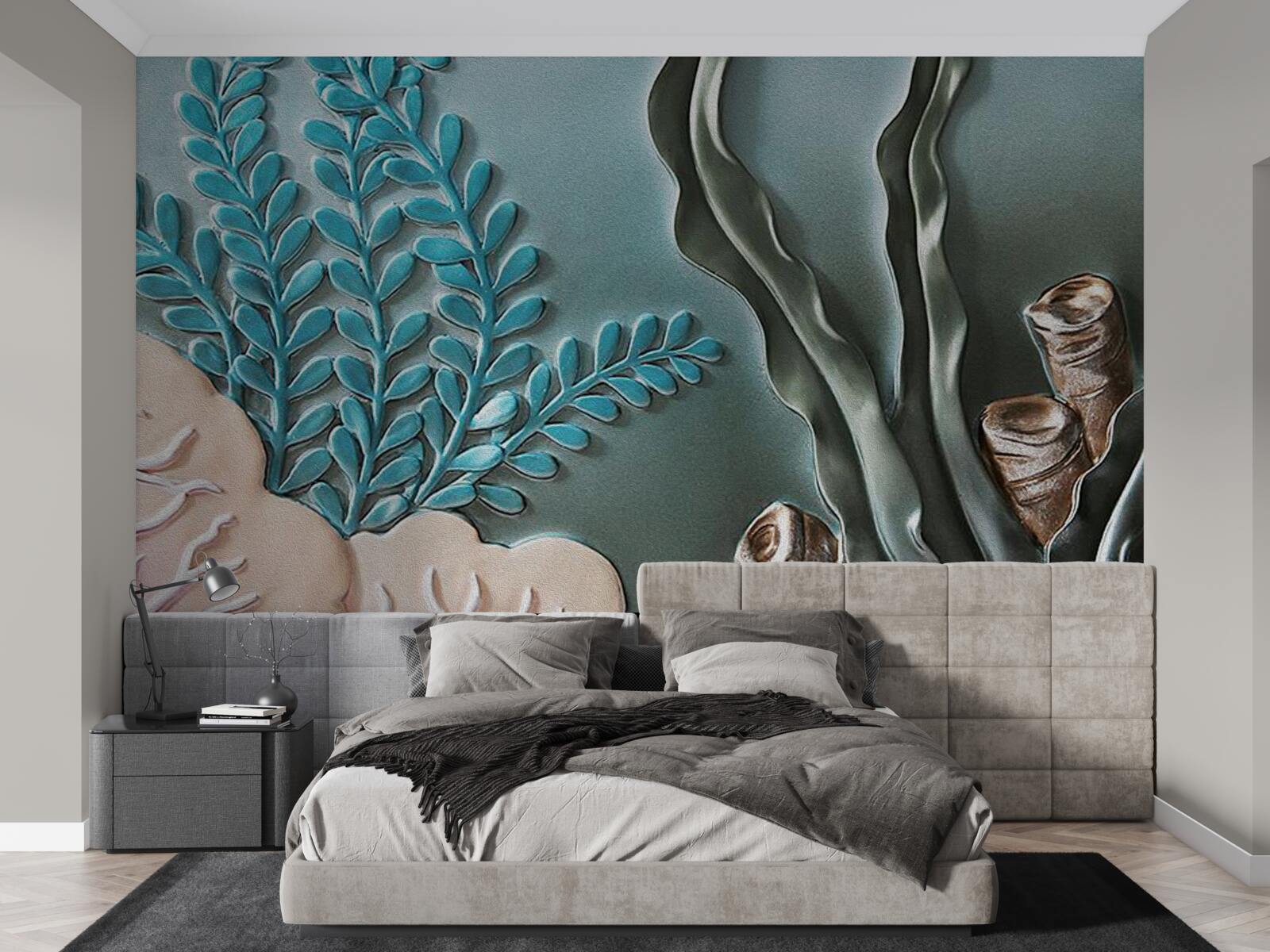 Fototapeta vodné rastliny a morské riasy