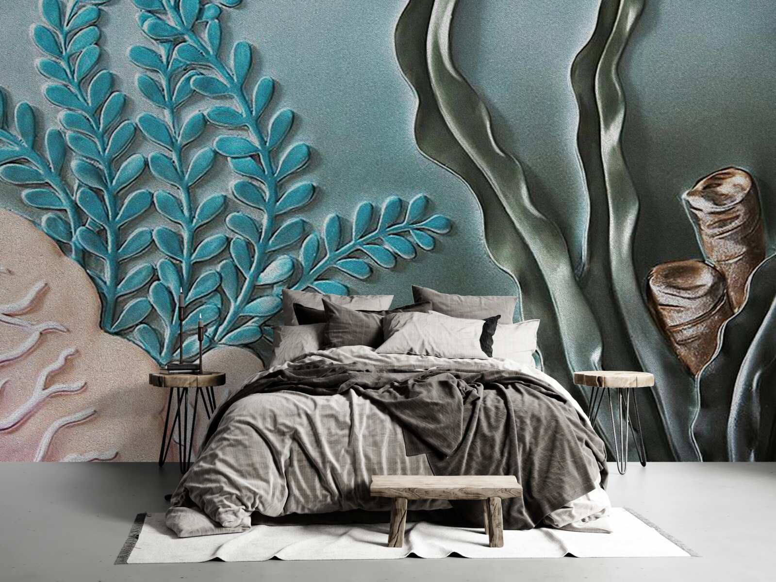 Fototapeta vodné rastliny a morské riasy